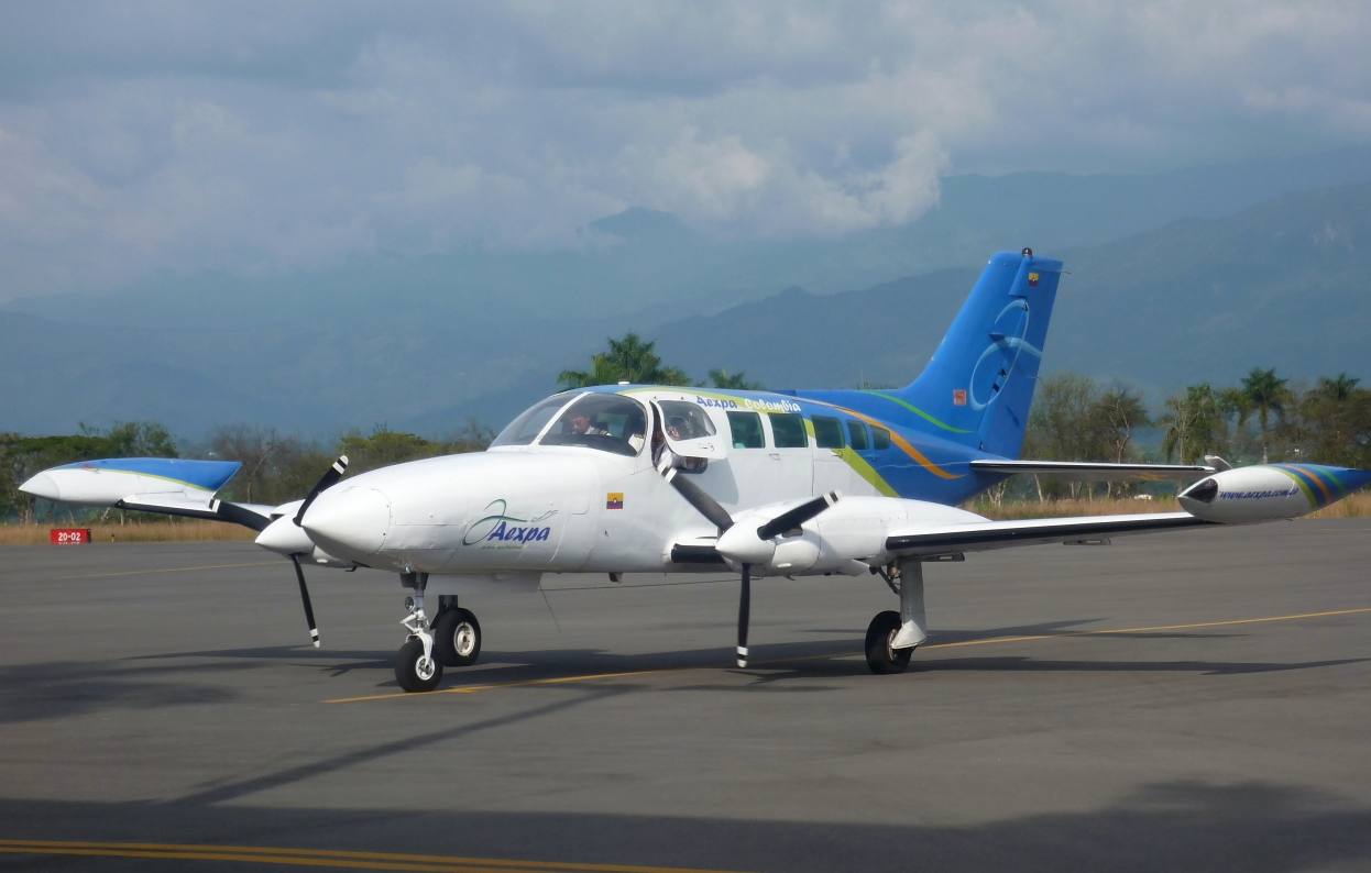Foto van Aexpa Cessna 401/402